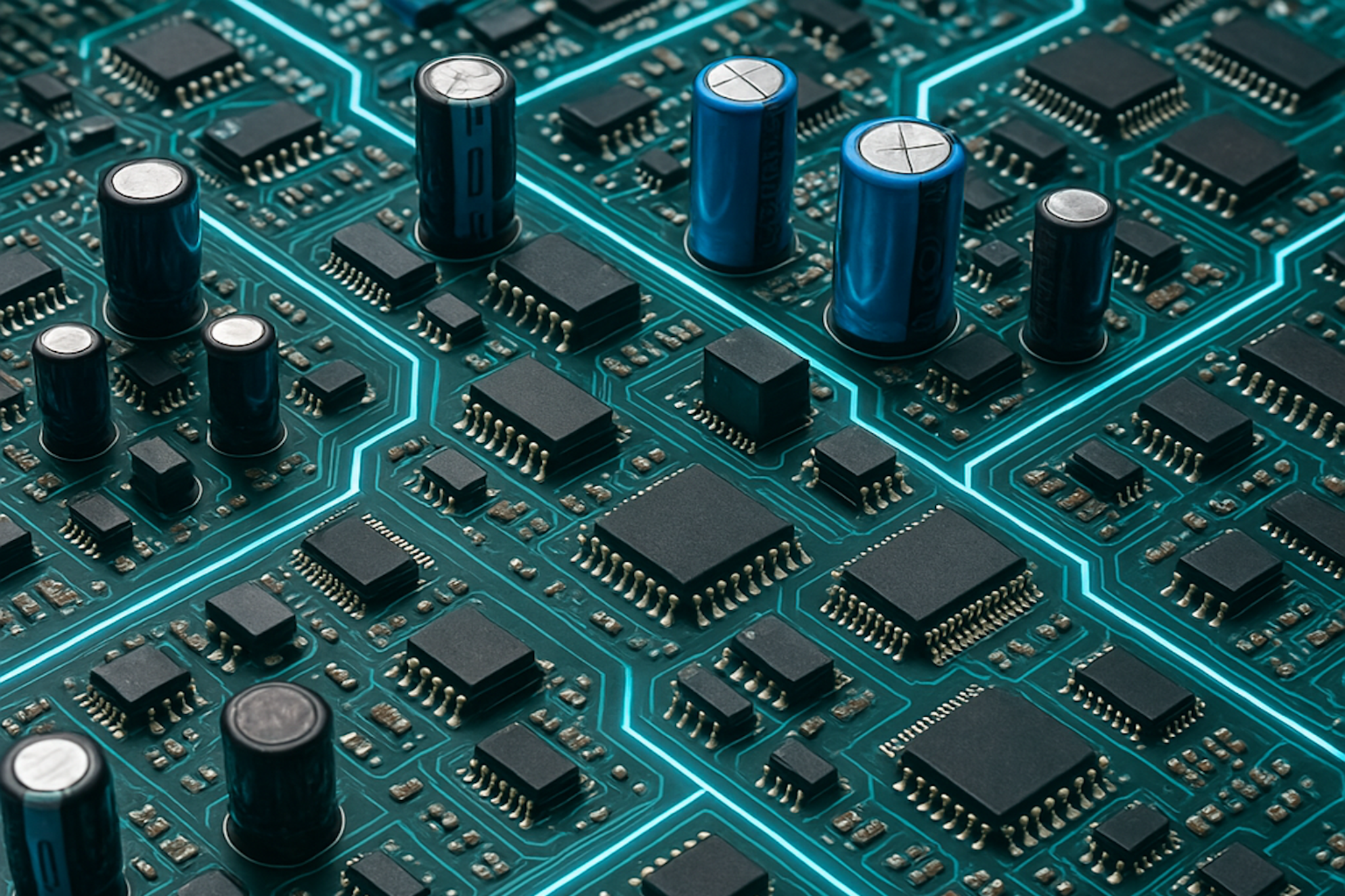 Podzespoły elektroniczne – zdjęcie ilustracyjne